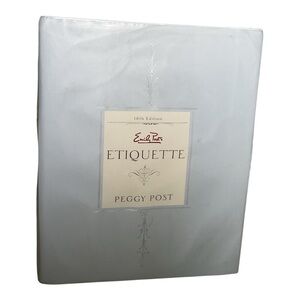Peggy Post Etiquette Hardcover Vintage